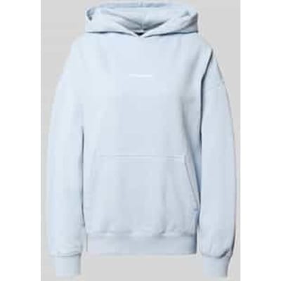oversized hoodie met gestikt logo model 'CLARITA'