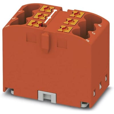Phoenix Contact 3273268 Verdeelblok 15.6 mm Spanveer Rood 10 stuk(s)