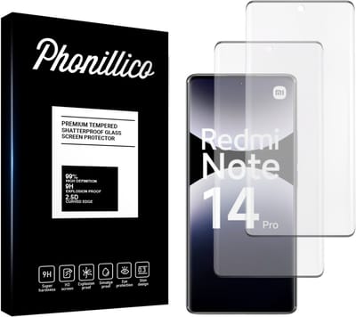 Screenprotector voor Xiaomi Redmi Note 14 Pro 4G - 2 stuks Beschermglas van glas Transparante glazen schermbeschermfolie