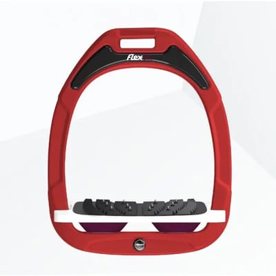 Ultra Grip Ingelaste Beugels Rood/Wit/Pruim Flex-On Green Composite