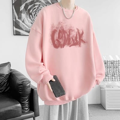 Trui Heren, Lente en Herfst Ronde Hals Pullover Grote Maat Herenkleding Losse Herenjas Sport Lange Mouw Onderhemd Heren Top 5XL