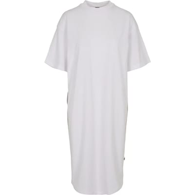 Urban Classics - Organic Oversized Tee Lange jurk - XS - Wit