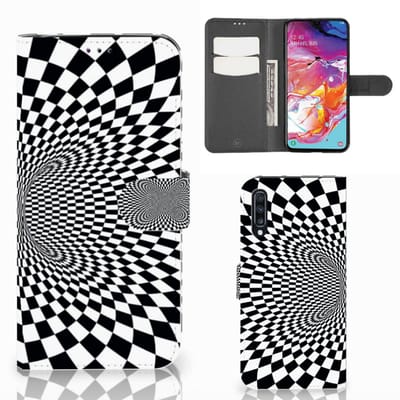 Boekhoesje voor Samsung Galaxy A70 Book Case Illusie
