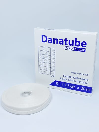 Danatube bamboe Elastisch Buisverband 1,5cm x 20m - Vingers en Tenen
