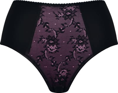 Naturana - Tailleslip - 4812 - Zwart / Fushia - 36
