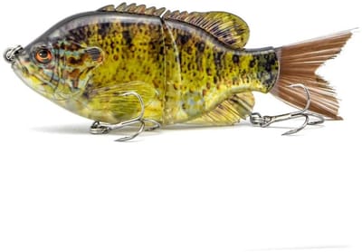 Dailygoods- Kunstaas 15 cm - Whopper Plopper - Kunstaas Set - Roofvis - Snoek - Schokbestendig met 2 Drielingshaken - Vissenaas