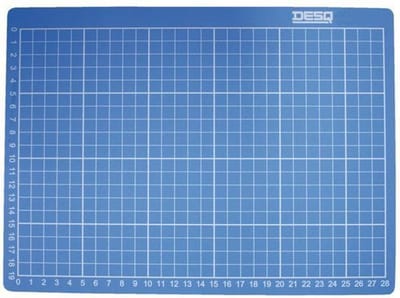 Snijmat A1 841x594mm Desq Blauw