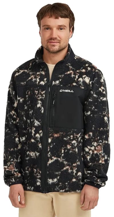 O´neill Must-have High Pile Fleece Met Volledige Rits Zwart M Man