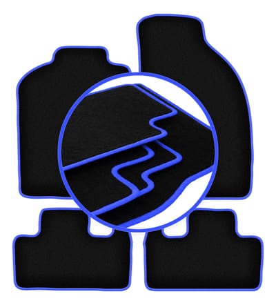 CARLUX-BLUE automatten voor: FIat Coupé coupé (1993-2000)