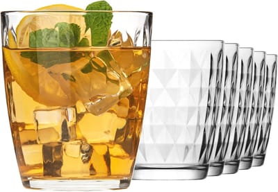 Luxe Drankglazen voor Whisky, Likeur en Cocktails - Set van 6 - Hittebestendig en Duurzaam Glaswerk