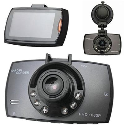 Mini Auto Dashcam 2,7 inch LCD 1080P met G-sensor en Nachtzicht