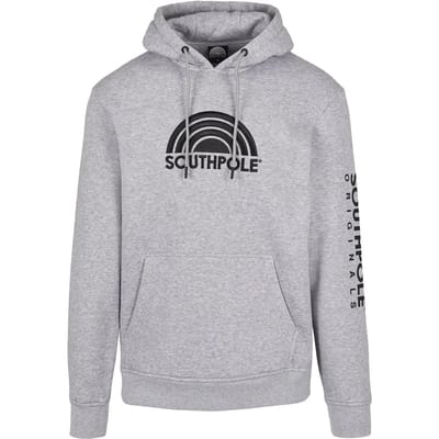 Southpole - Halfmoon Hoodie/trui - S - Grijs