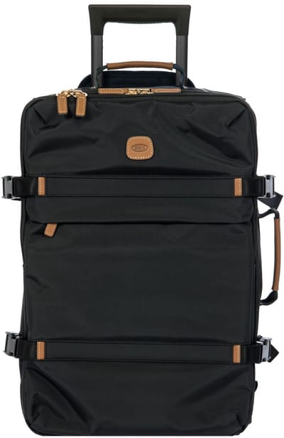 BRIC'S trolleyrugzak met laptopvak X- Collection Trolley Backpack 30L Black zwart 50cm