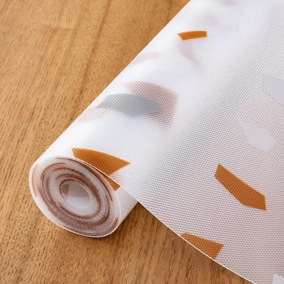 lademat 30x300cm, waterdichte antislipmat voor lades, snijdbare waterdichte antislipmat voor lades en kasten in koelkasten (bruin)