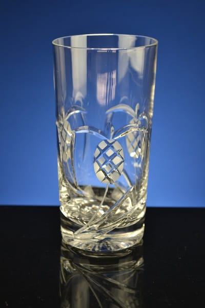 Luxe Kristallen Longdrinkglas – Klassiek en Elegant Design 2 stuks