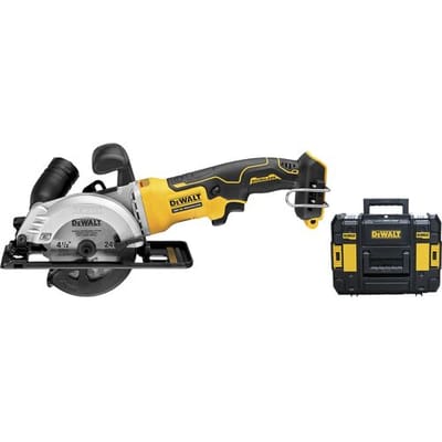DEWALT Kein Stecker Accu-cirkelzaag Zaagdiepte 90° (max.) 39.5 mm Zonder accu 18 V