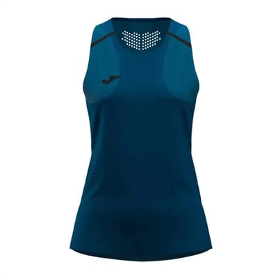 Joma Ranking Mouwloos T-shirt Blauw M Vrouw