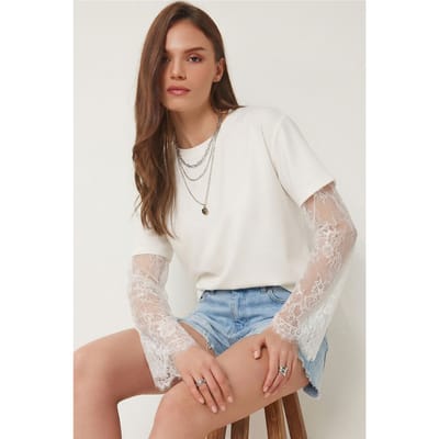 Oversized Col T-shirt