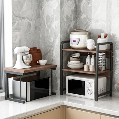 Magnetronkast – Magnetronrek - keuken organizer – Ovenkast – Keukenrek – Keukenkast  - Groot