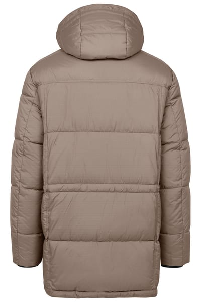 Bugatti Herren Gewatteerde parka met opstaande kraag