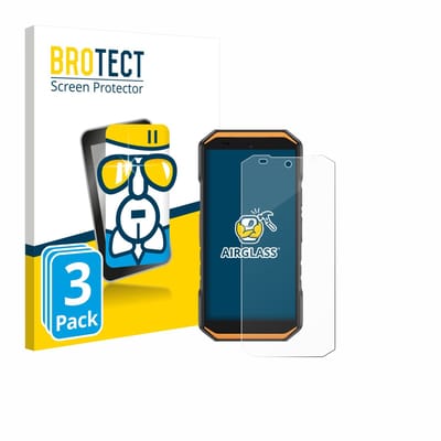 Screenprotector 3 Stuks voor Ulefone Armor X32 Beschermglas transparant