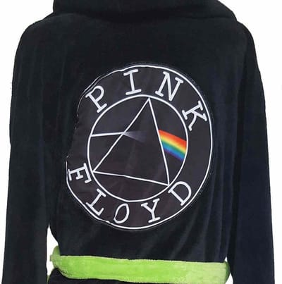 Pink Floyd - Circle Logo Badjas - M/L - Zwart