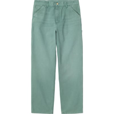 Carhartt Wip Single Knee Broek Zilver