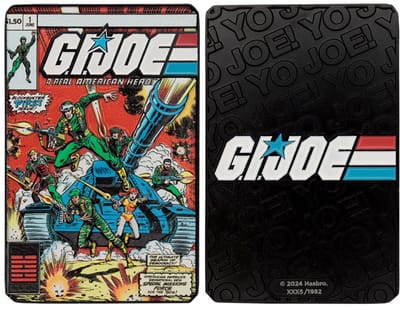 FaNaTtik G.I. Joe Ingot A Real American Hero #1 Limited Edition Coins