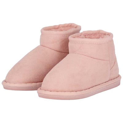 Morethansocks - Pantoffels kinderen - Suède - Maat 25 t/m 36 - Home boot hoog - warme sloffen - kinder sloffen - sloffen jongens - sloffen meisjes