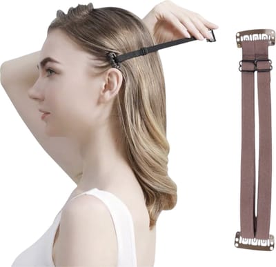 Cabantis® Liftende Elastische band – Face Lift - Contour - Anti-Rimpel – Beauty – 1x Dubbele band Bruin