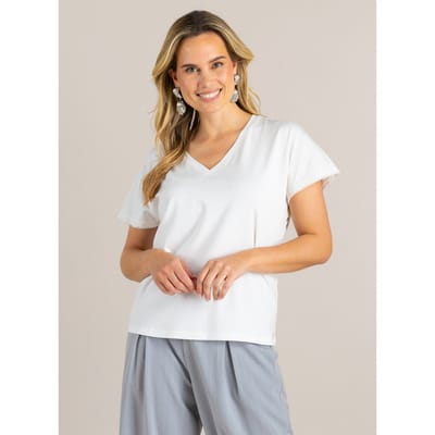 IVY BEAU Gennesis Tops - White - maat 36