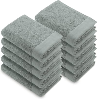Walra Remade Handdoeken 50x100 - set van 10 - Zware kwaliteit 550 g/m2 - Jade