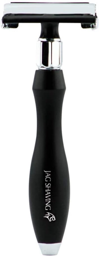 Luxe heren vlinder dubbel rand veiligheidsscheermes baard en snor scheerapparaat scheren scheermes voor perfecte schoon scheren heren scheermes cadeau voor heren (Butterfly Shaving Razor)