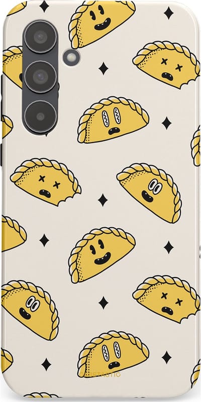 Casetastic Hoesje Geschikt voor Samsung A55 - Stijlvolle Beschermende Duo-layer Case - Pastei gerei