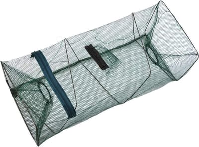 Draagbare Vissersnetten, Inklapbare Garnalenkooien en Vistraps, Nylon Vissersnetten voor Eenvoudig Vangen van Garnalen en Kreeften