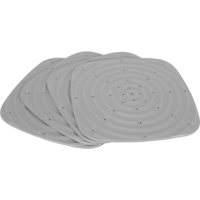 4 STUKS Kip Nestkussen Wasbaar Nestkast Kussen Herbruikbaar Bodembedekking Mat Kip Bedden Box Liners Kussen grijs