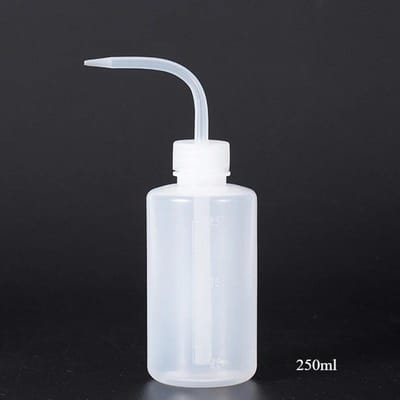 250/500ml Plastic Knijpfles met Spraymondstuk Ketel Gieter voor Bloemen Succulenten Huishoudelijke Irrigatie Tuingereedschap 250ml black