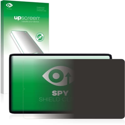 upscreen - privacy screenprotector voor Xiaomi Mi Pad 5 (Landschapsmodus) - Folie Beschermfolie Blauwlichtfilter