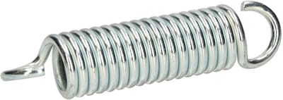 KOTARBAU® Schommelveer, Veer voor Hangmat, 5 mm, Verzinkt Staal, 18 Windingen, Zilver, Hangstoel Veer, Hangstoelveer, Trekveer met Haken, Hangmat trekveer