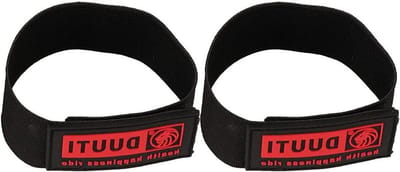 Fiets Beenband Gevlochten Elastische Band 2 Stuks Veiligheidsgordel Fiets Beenbanden (Zwart) - Fietsbroek Accessoires Rijuitrusting