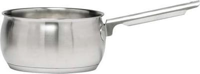 Co&tr thymo steelpan 16 cm 18/10 h10cm body:0.6-bott 5.7 alu-lid 1mm alle vuren