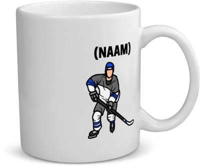 Akyol - ijshockey met eigen naam koffiemok - theemok - Sport - ijshockeyer - sport - 350 ML inhoud