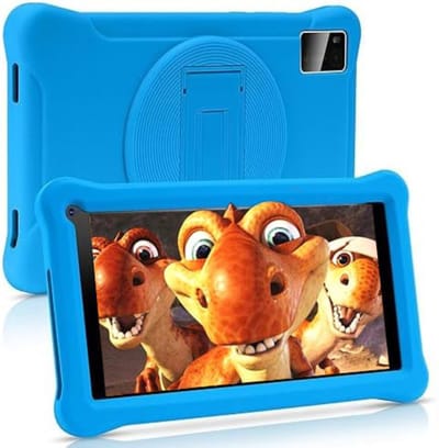 MKSS® Kindertablet Vanaf 3 Jaar - Tablet Kinderen - Kinderspeelgoed - Blauw