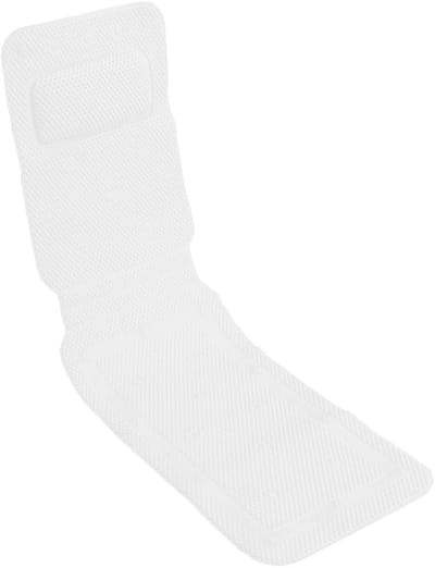 Rolu Badkussen – Badkussen Voor Hele Lichaam – 125x36 CM – Met Hoofdsteun – Ondersteund Hoofd, Nek & Schouders – PCV Foam