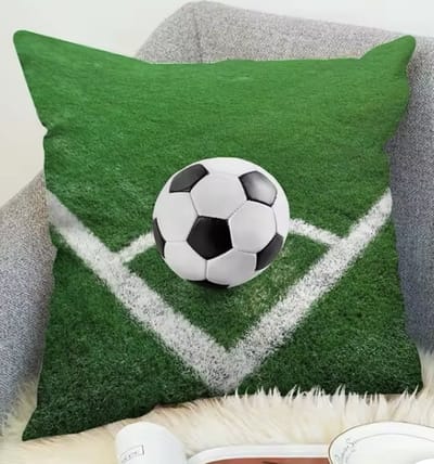 Velvet Champions Arena Collection Kussenhoes - voetbal - 45x45 cm