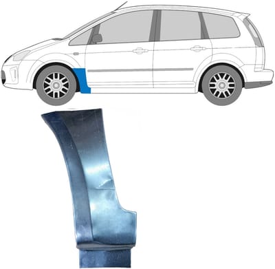 Reparatiepaneel voorspatbord voor Ford C-MAX 2007-2010 / Links