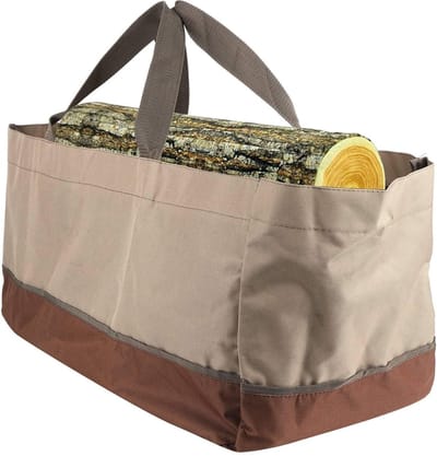 JHUBERS- Haardhout Tas Hoge Capaciteit - Transport Tas - Hout Houder - Waterdicht - Duurzaam - Lichtgewicht Oxford Stof - Houtentas