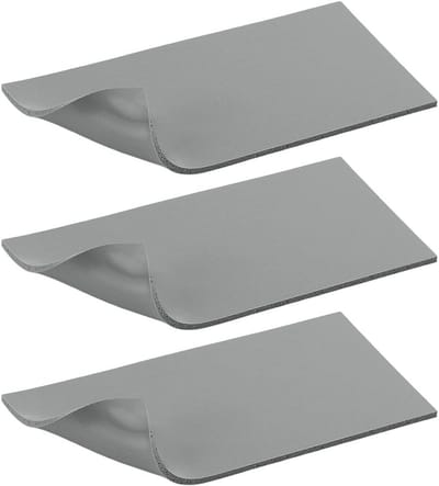 3 Stuks Siliconen Heat Press Mat, 19.8x10x0.3cm Dubbelzijdige Persmat voor Vinyl, HTV en Transfer Crafting Accessoires