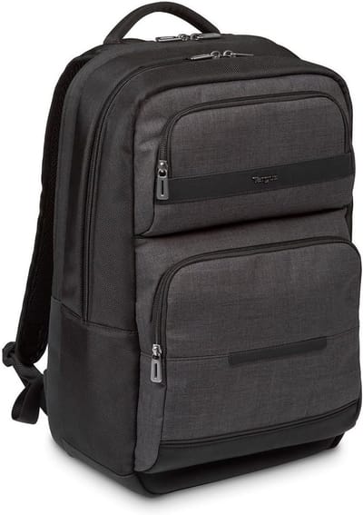 Zwarte/Grijze Laptoptas/Rugzak voor 15.6 inch & 16 inch Laptop - Compact en Comfortabel