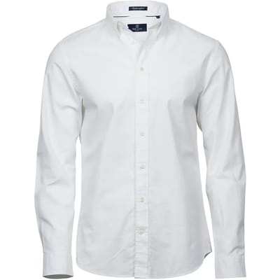 Tee Jays - MenÂ´s Perfect Oxford Shirt - White maat S